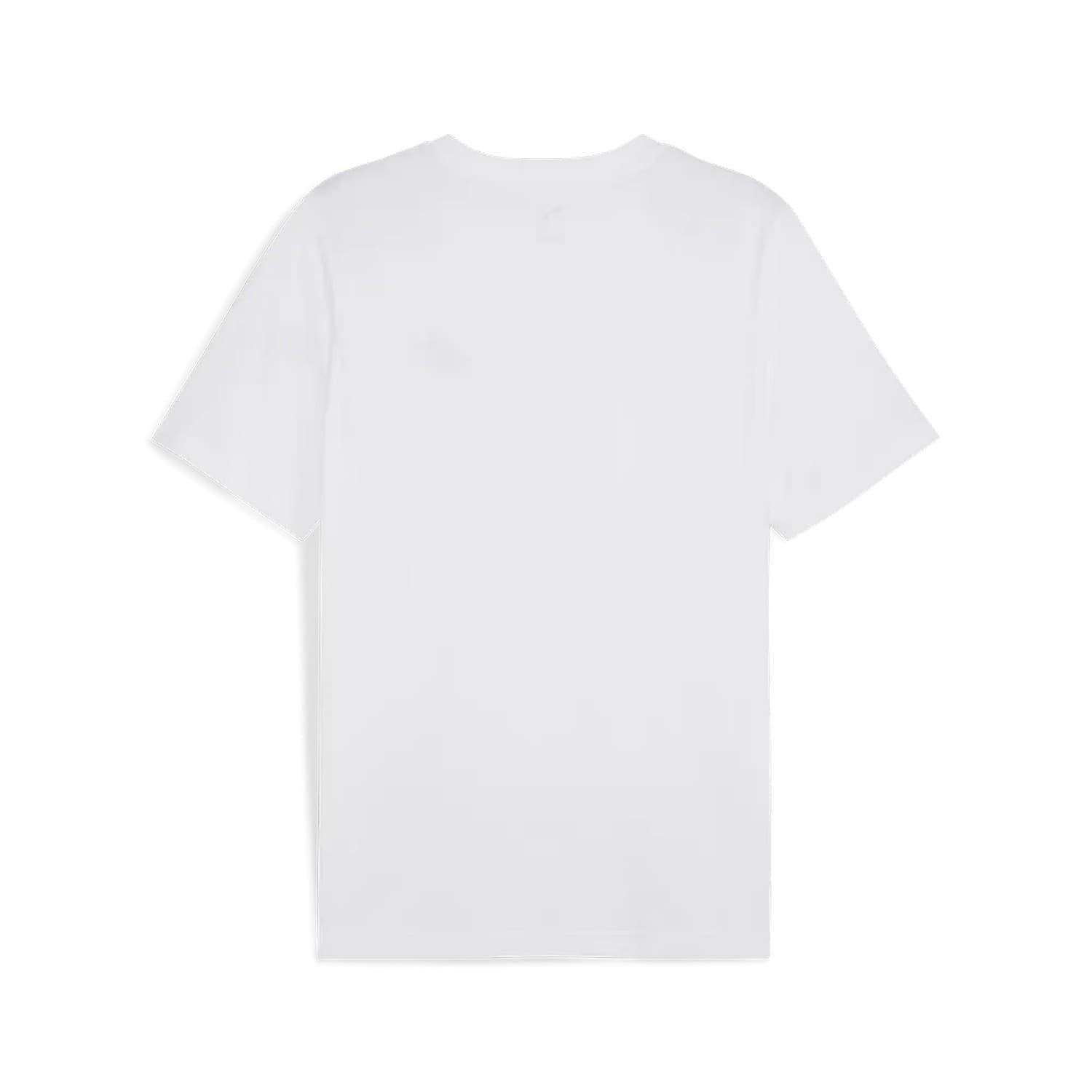 Puma T-Shirt Uomo in Cotone con Logo Ricamato – Maglietta Girocollo Regular Fit Casual Beige - 2