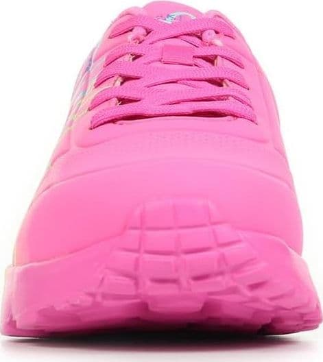 Skechers Uno Lite Sneaker Bambina 314098L HPMT, Scarpe Sportive Comode, Colore Hot Pink - 2