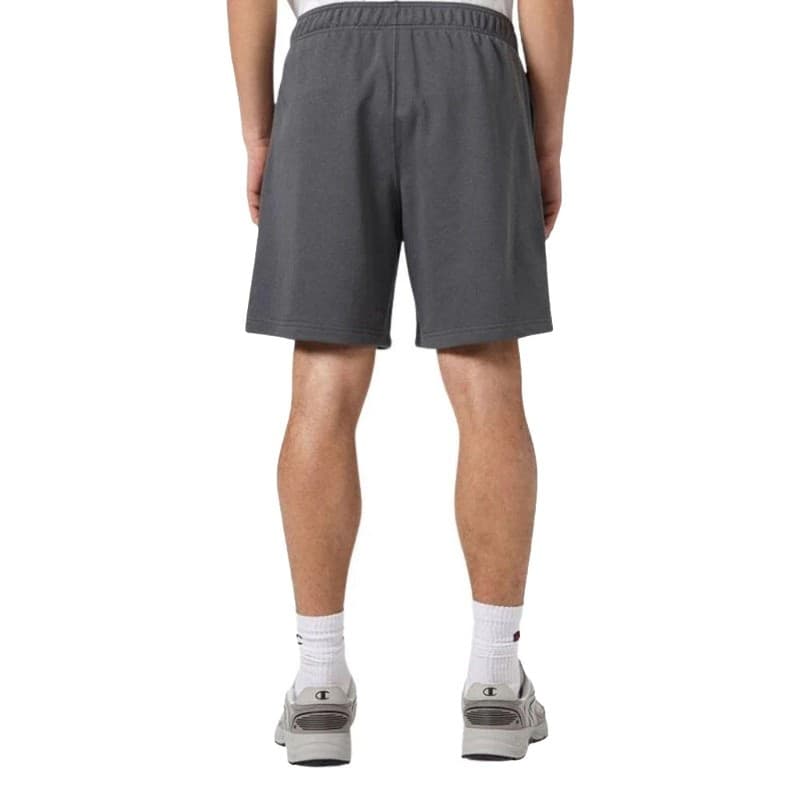 Pantaloncini Bermuda Champion Icons in Cotone e Poliestere Regular Fit  Grigio - 2