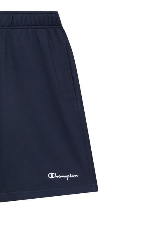 Pantaloncini Bermuda Champion Icons in Cotone e Poliestere Regular Fit  Blu - 3
