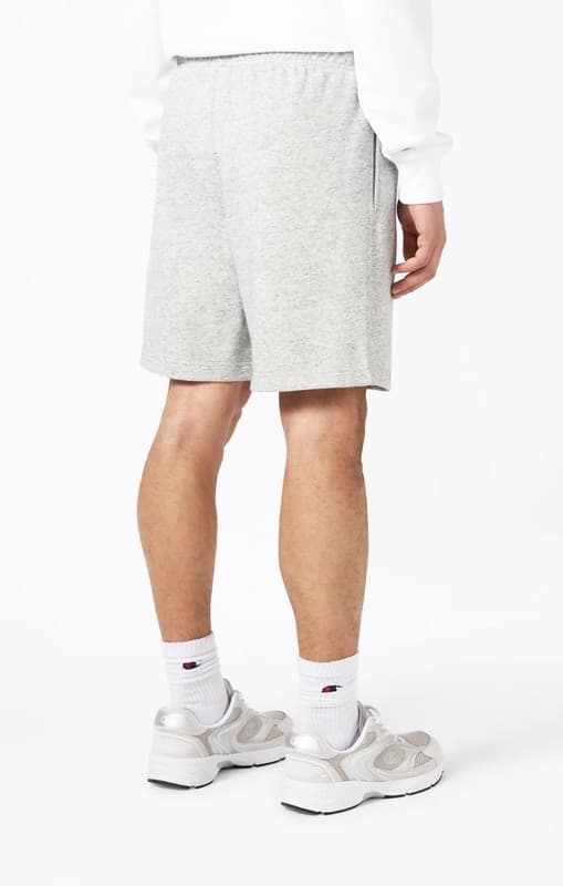 Pantaloncini Bermuda Champion Icons in Cotone e Poliestere Regular Fit  Grigio - 3