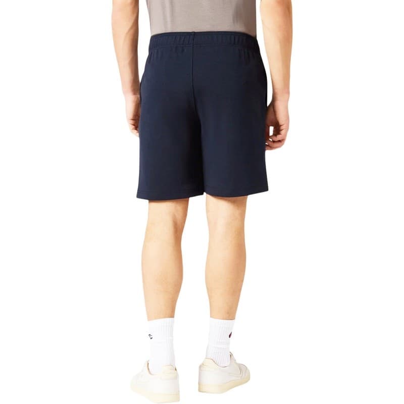 Champion Pantaloncini Uomo Tuta Leggeri in Cotone e Poliestere Spring Poly Terry 280 g Nero - 2