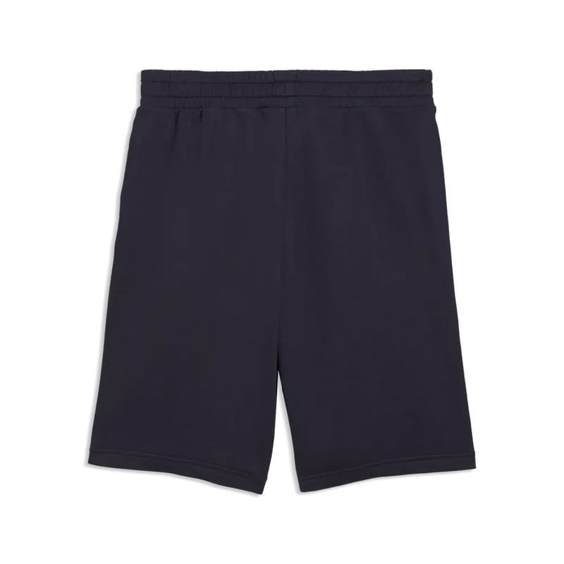 Puma Pantaloncini Uomo in Cotone Tasche Laterali, Bermuda Estivi Casual e Sport New Navy-red - 2