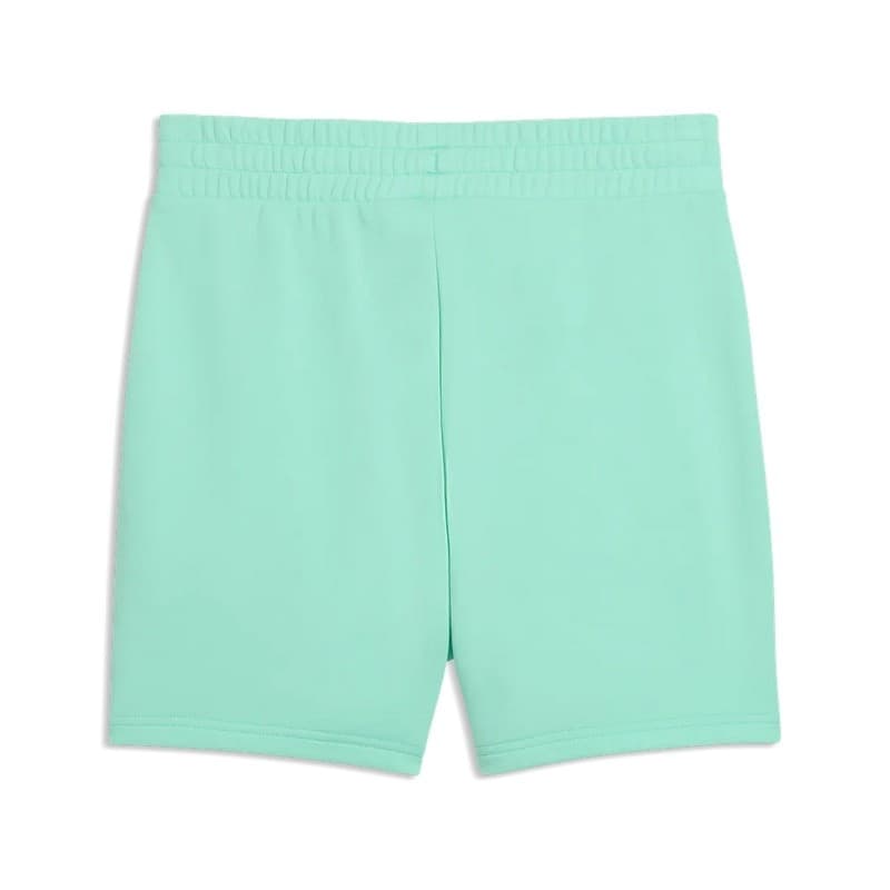 PUMA Ess Small No. 1 Logo 5'' Pantaloncini a Vita Alta TR Mint Jelly - 2
