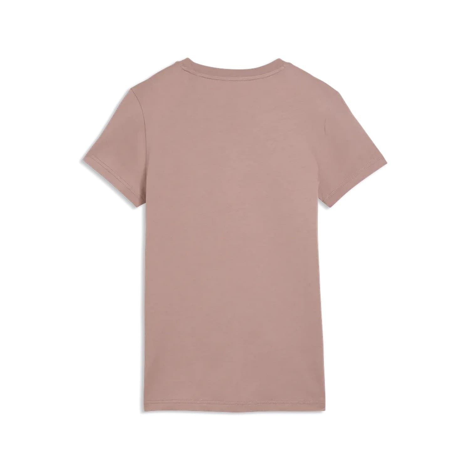 Puma T-Shirt Donna ESS Small Logo Rosa in Cotone Manica Corta Relaxed Fit Casual - 2