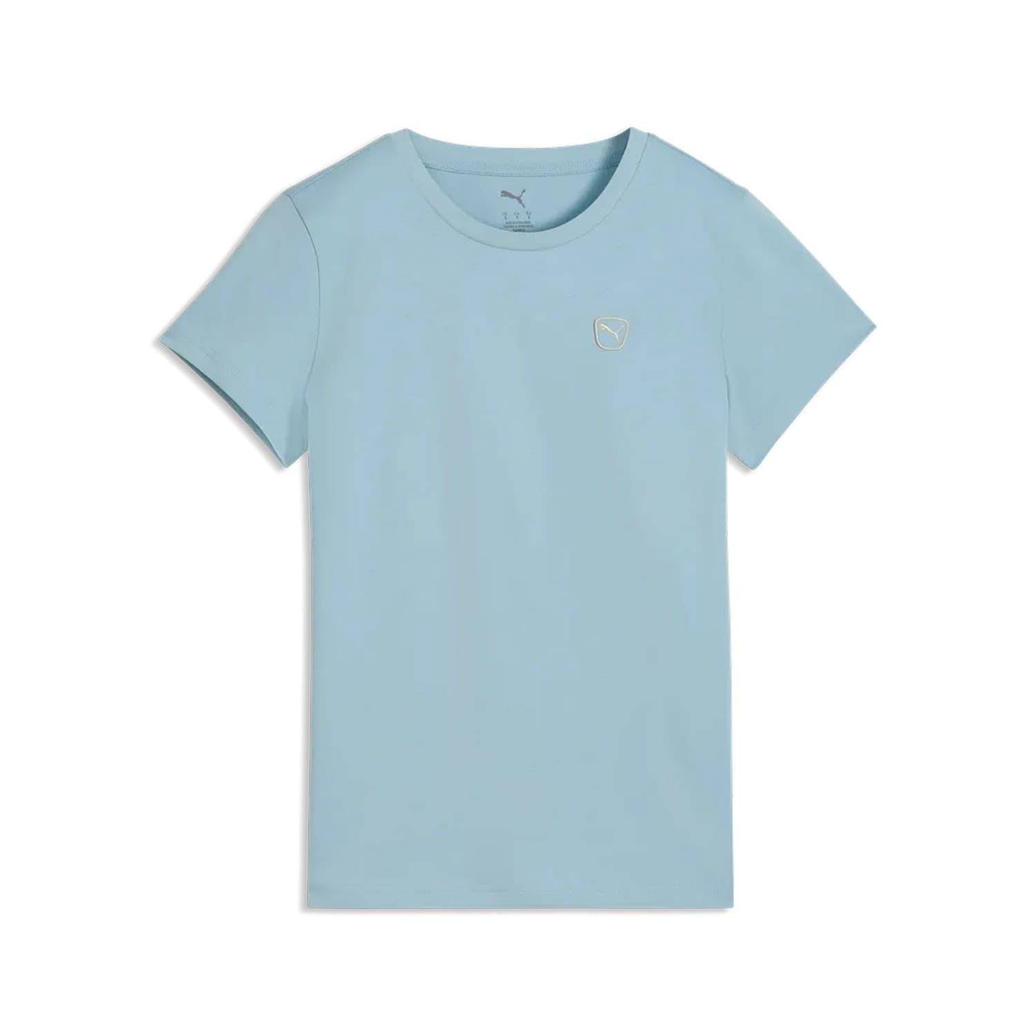 Puma T-Shirt Uomo Essentials Elevated in Cotone Riciclato – Maglietta Girocollo Regular Fit Manica Corta Seafoam - 2