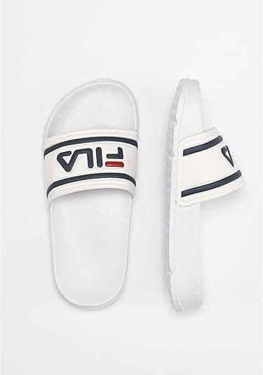 Fila Morro Bay Slipper Kids, Ciabatte Unisex - Bambini e ragazzi, Bianco - 2