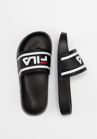 Fila Morro Bay Slipper Kids, Ciabatte Unisex - Bambini e ragazzi, Nero - 2