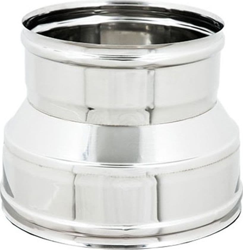 Raccordo inox 6 decimi AISI 304 da F 300 a F variabile