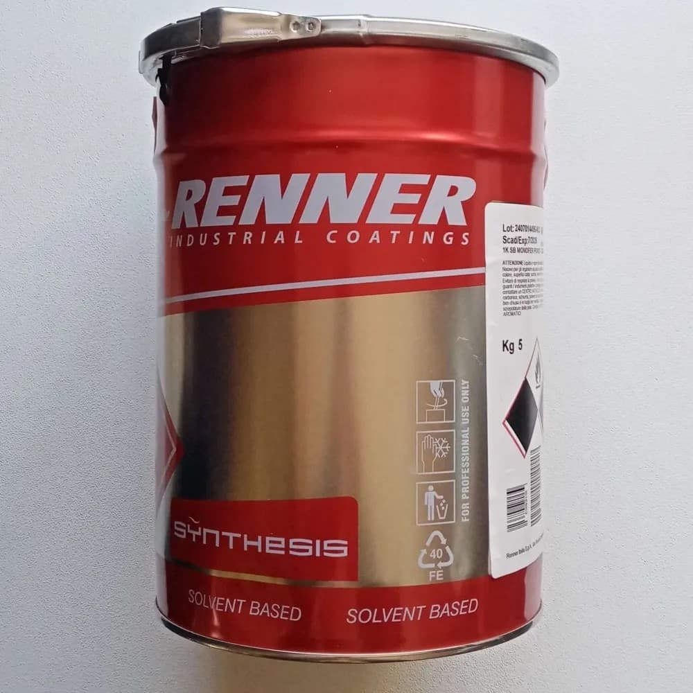 Renner Monoren 5kg smalto opaco - tutti i Ral 5000 - base nitro a rapida essiccazione - 3
