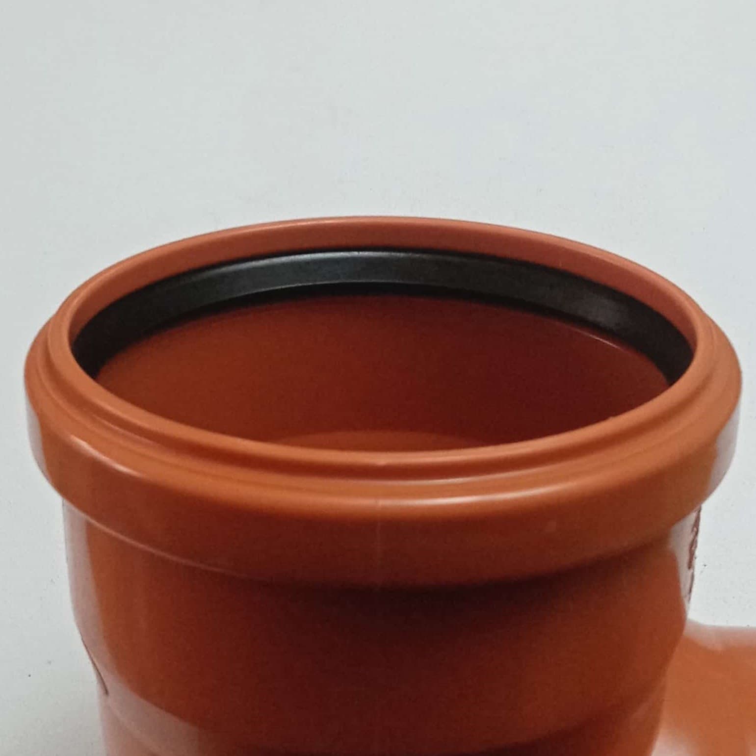 Curva gomito ridotto da 110x100mm 45° raccordo con guarnizione - 3