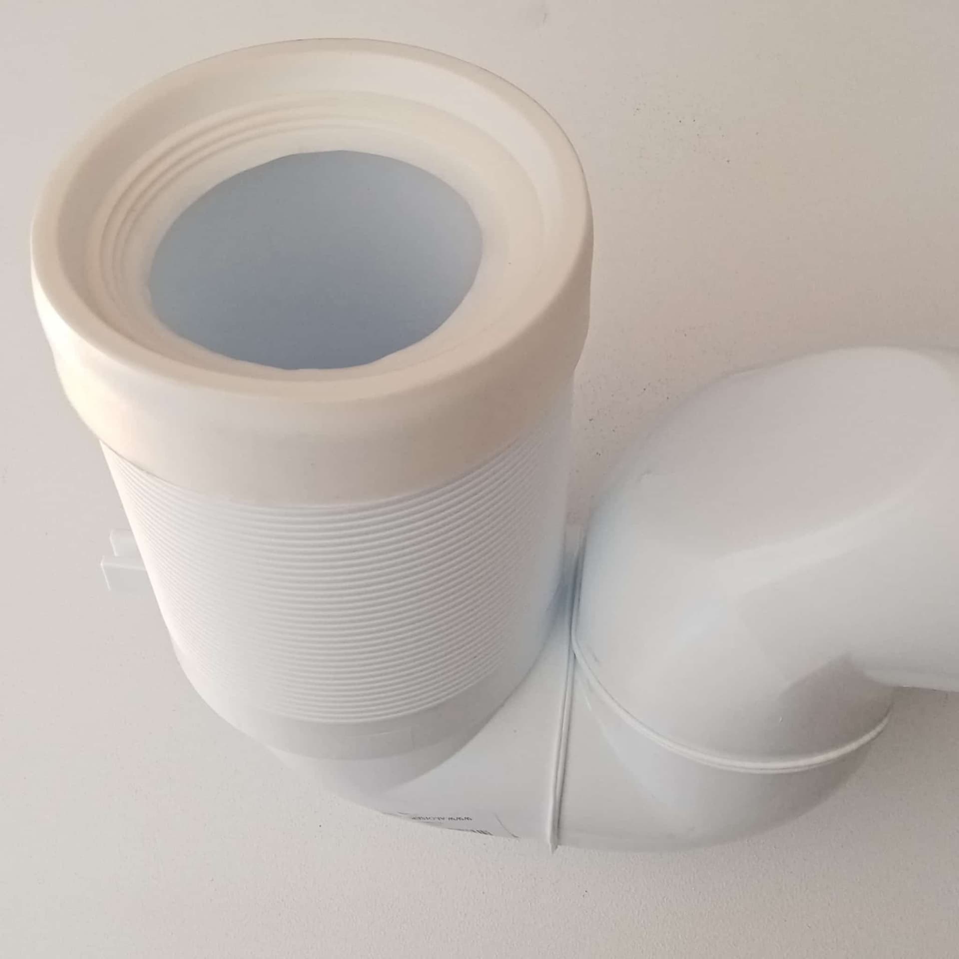 Curva WC da 110mm tecnica da ristrutturazione per scarico con guarnizione - 3