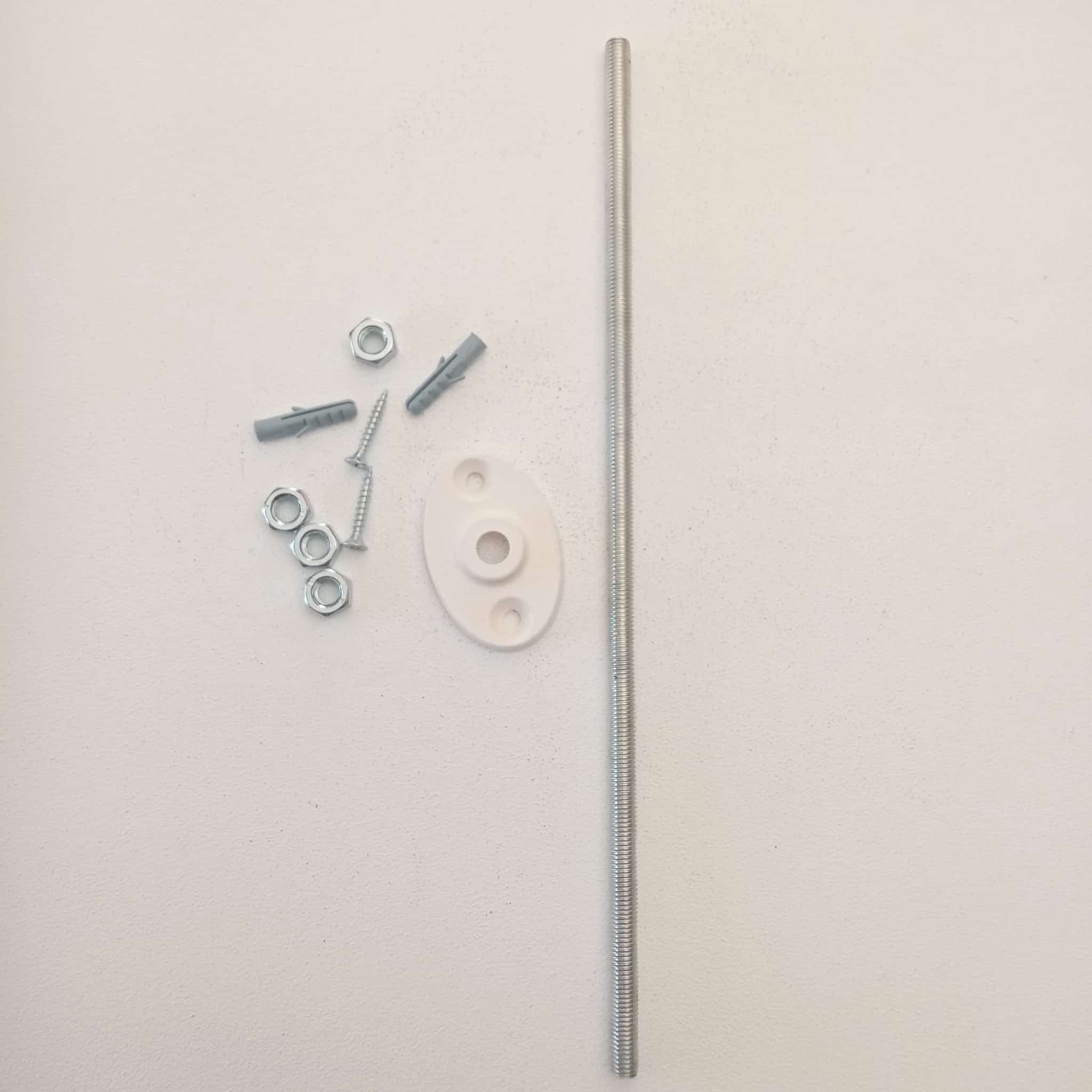 Kit fissaggio per curva WC tecnica da ristrutturazione - 2