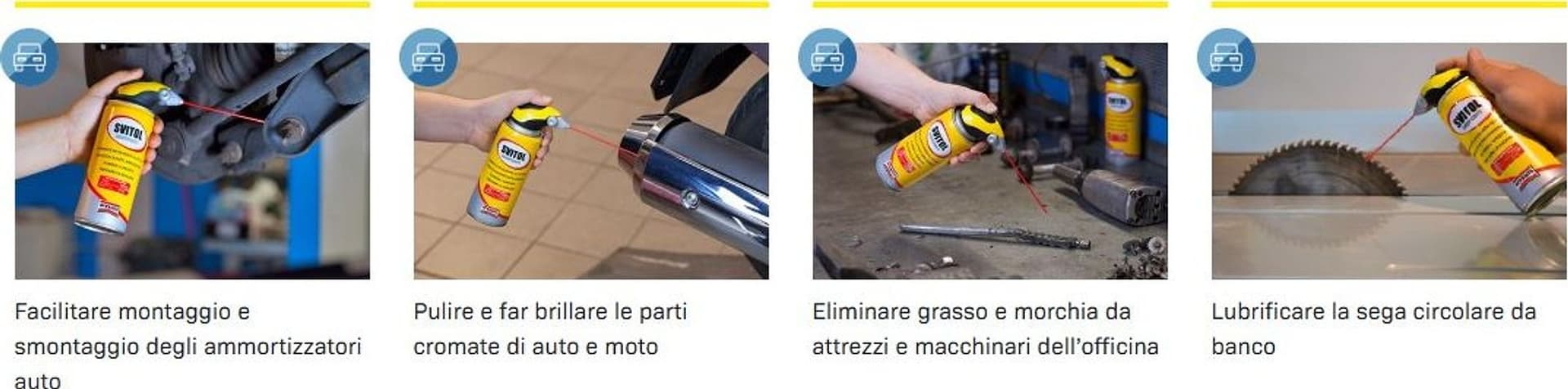 Svitol 400ml lubrificante multiuso spray scioglie ruggine grasso impurità - 4