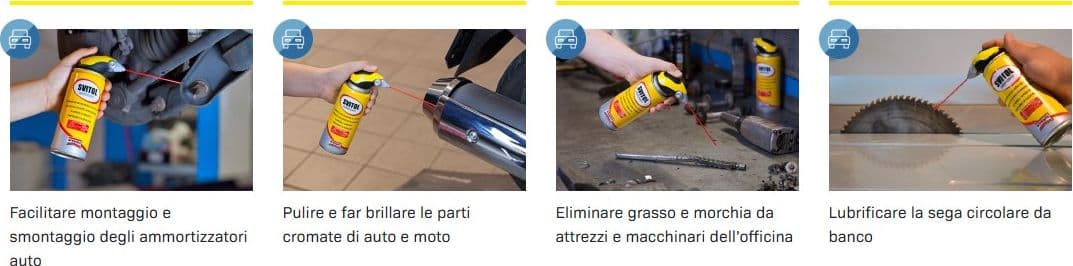 Svitol 400ml lubrificante multiuso spray scioglie ruggine grasso impurità - 4