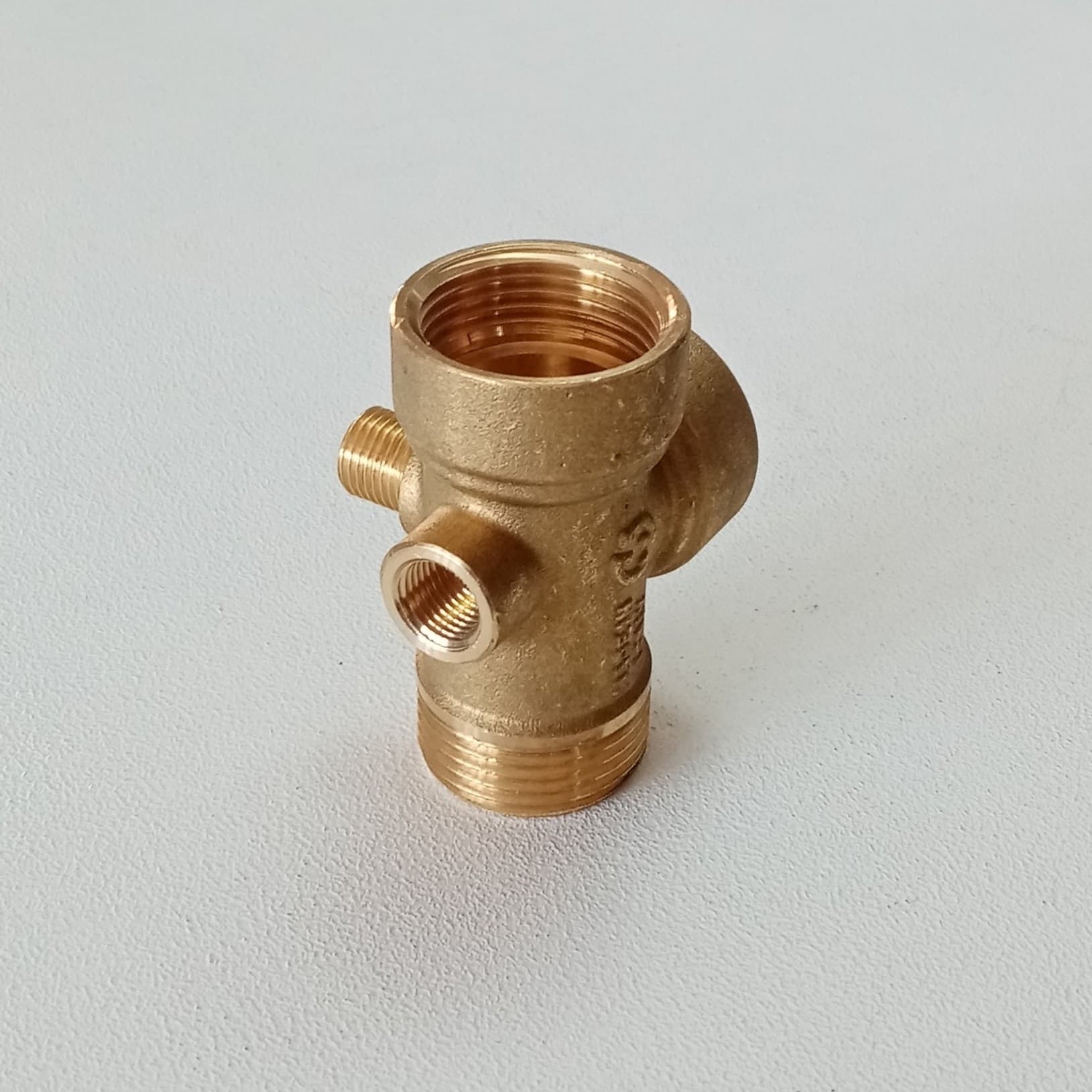 Raccordo 5 Vie Ottone da 1" per 72mm per Autoclave e Pressione Acqua
