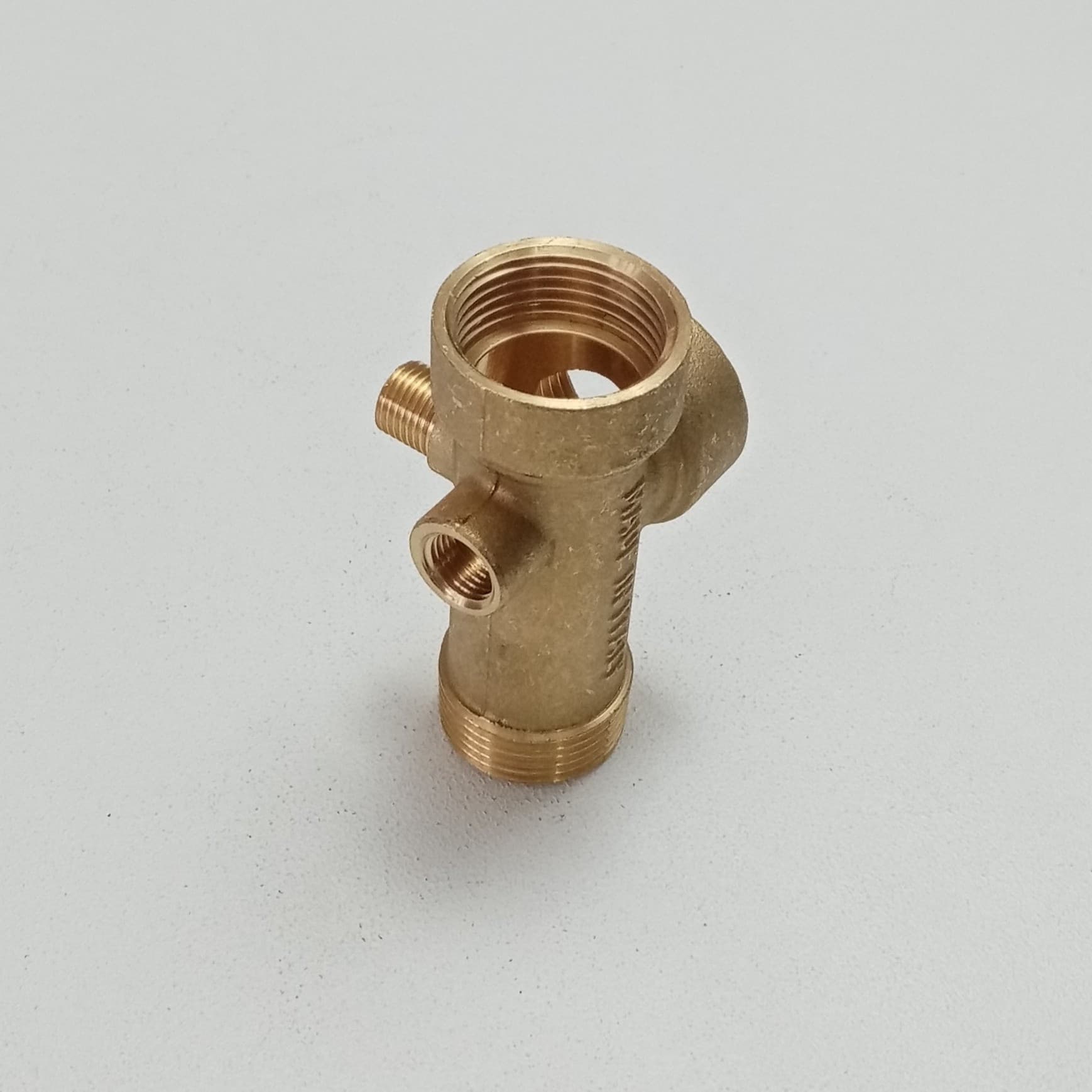 Raccordo 5 Vie Ottone da 1" per 92mm per Autoclave e Pressione Acqua