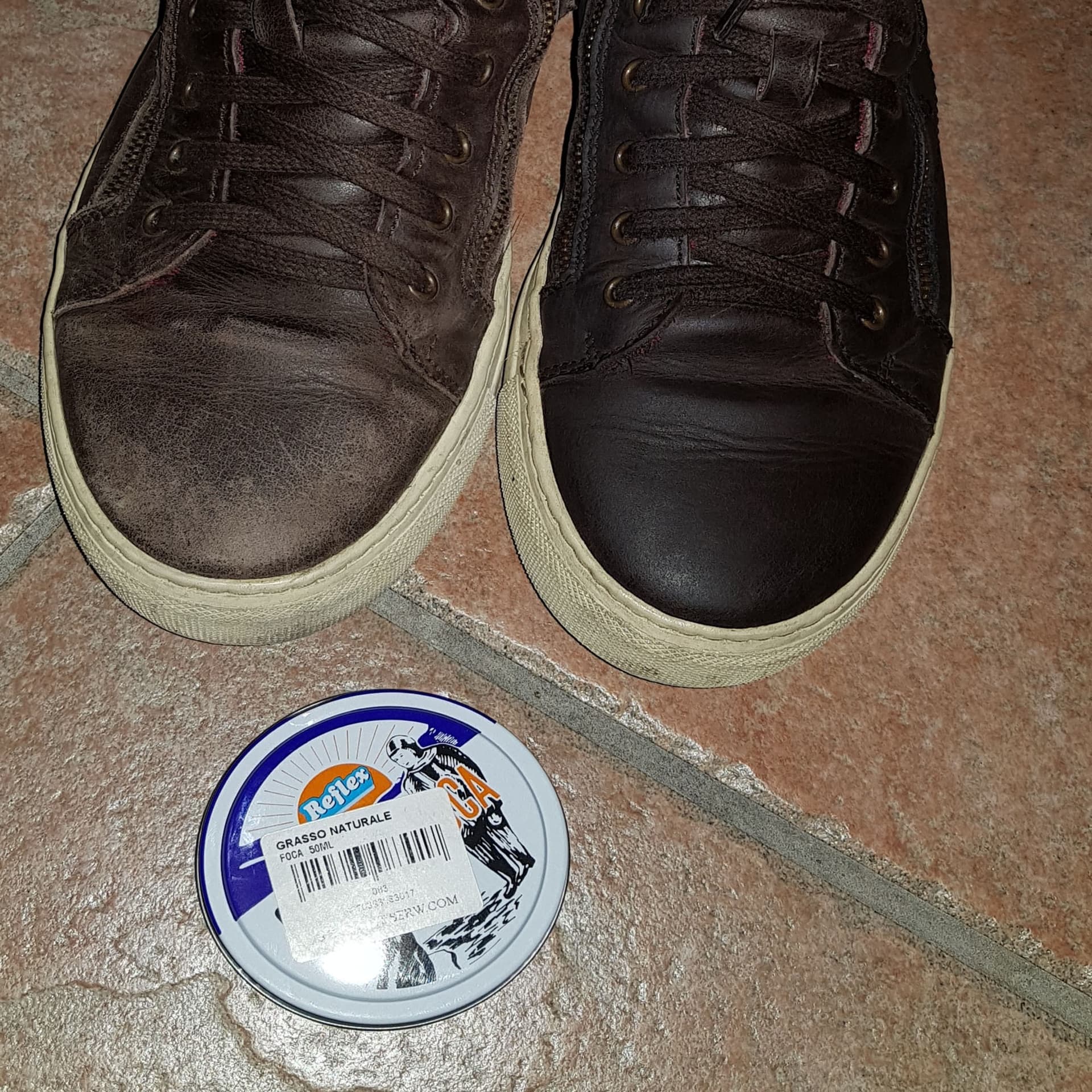 Grasso Foca grasso naturale per il trattamento di scarpe di pelle e cuoio - 3