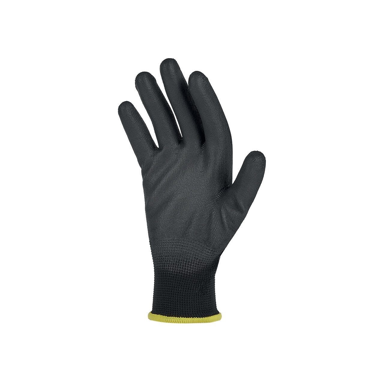 U-Power Onix, 12 paia di guanti da lavoro, supporto poliestere nero e poliuretano - 2