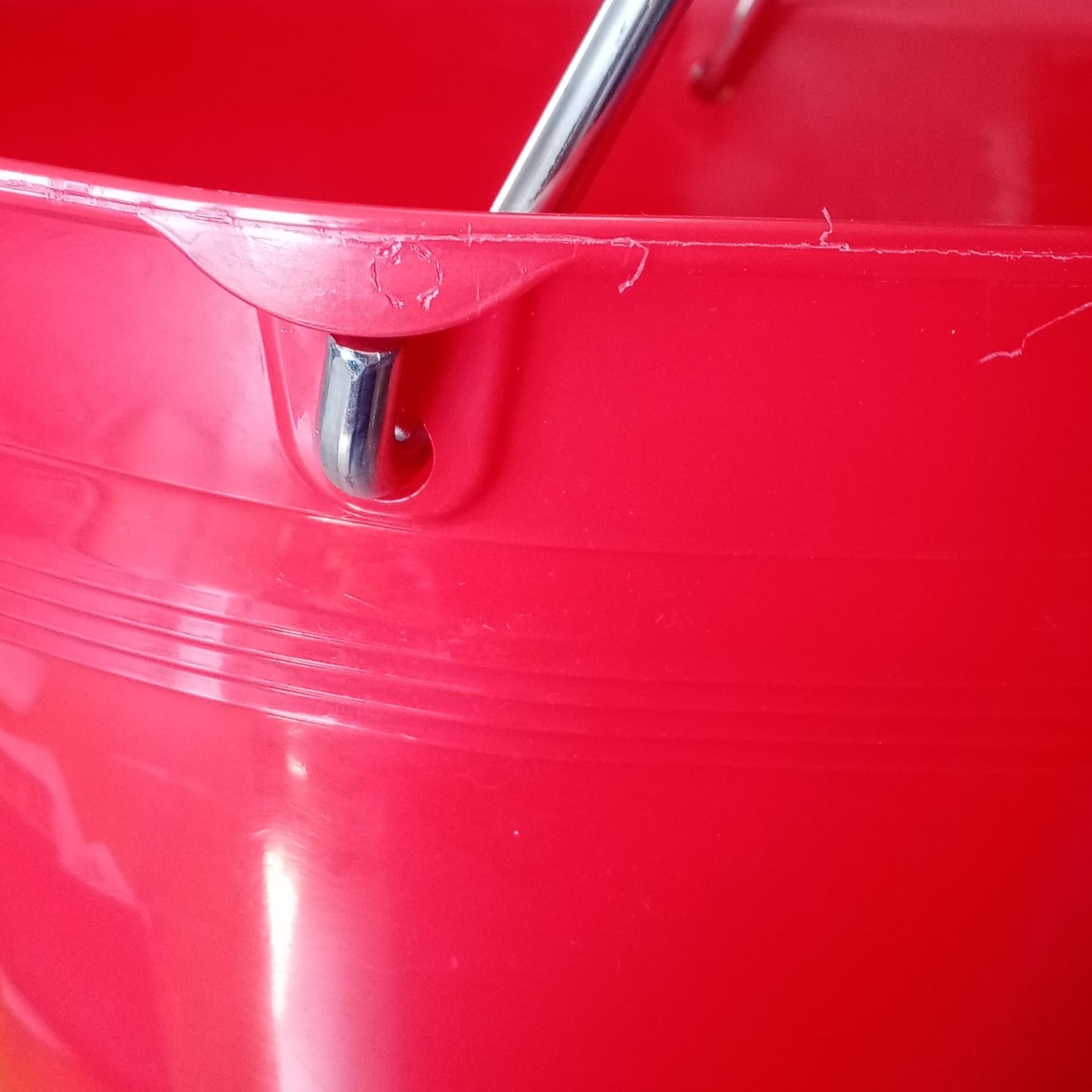 Wurth 5pz secchio per muratore extrastrong colore rosso - 4