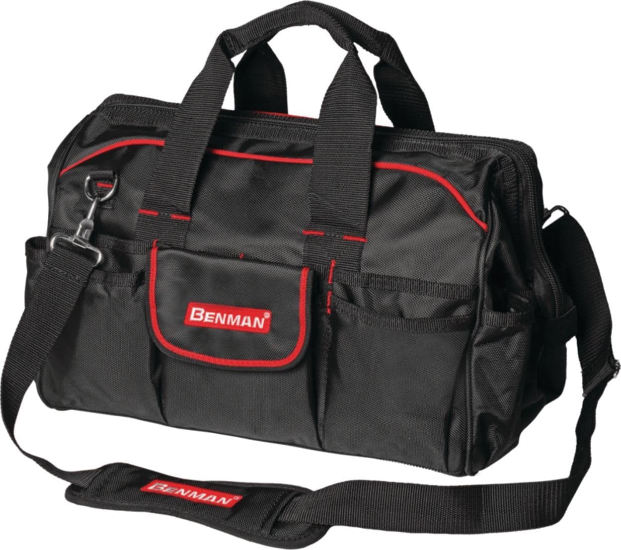 Benman 44x26x33cm borsa professionale porta attrezzi utensili a mano - 2