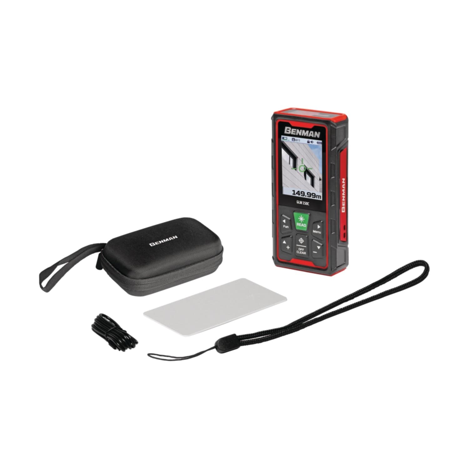 Benman GLM 150 C IP68 max 150mt distanziometro metro ricaricabile laser verde - 2