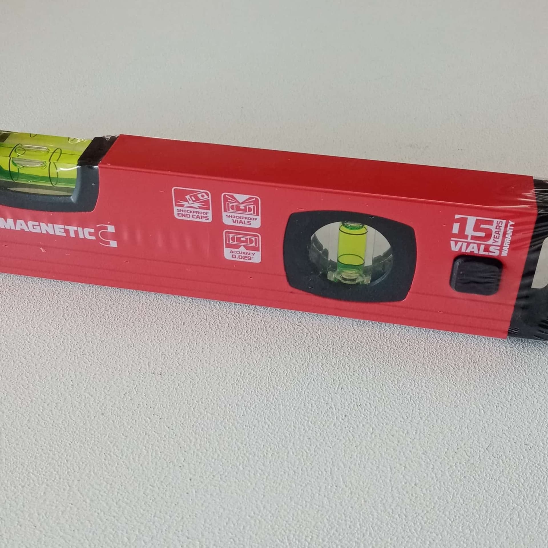 Benman LM12 livella da 30cm magnetica in alluminio a 2 bolle - 2