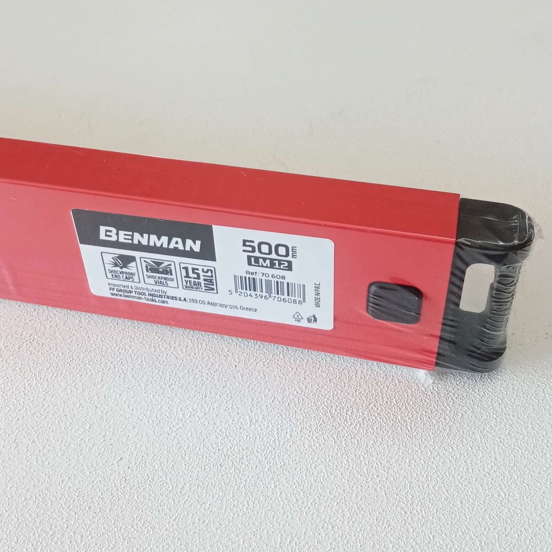 Benman LM12 livella da 50cm magnetica in alluminio a 2 bolle - 3