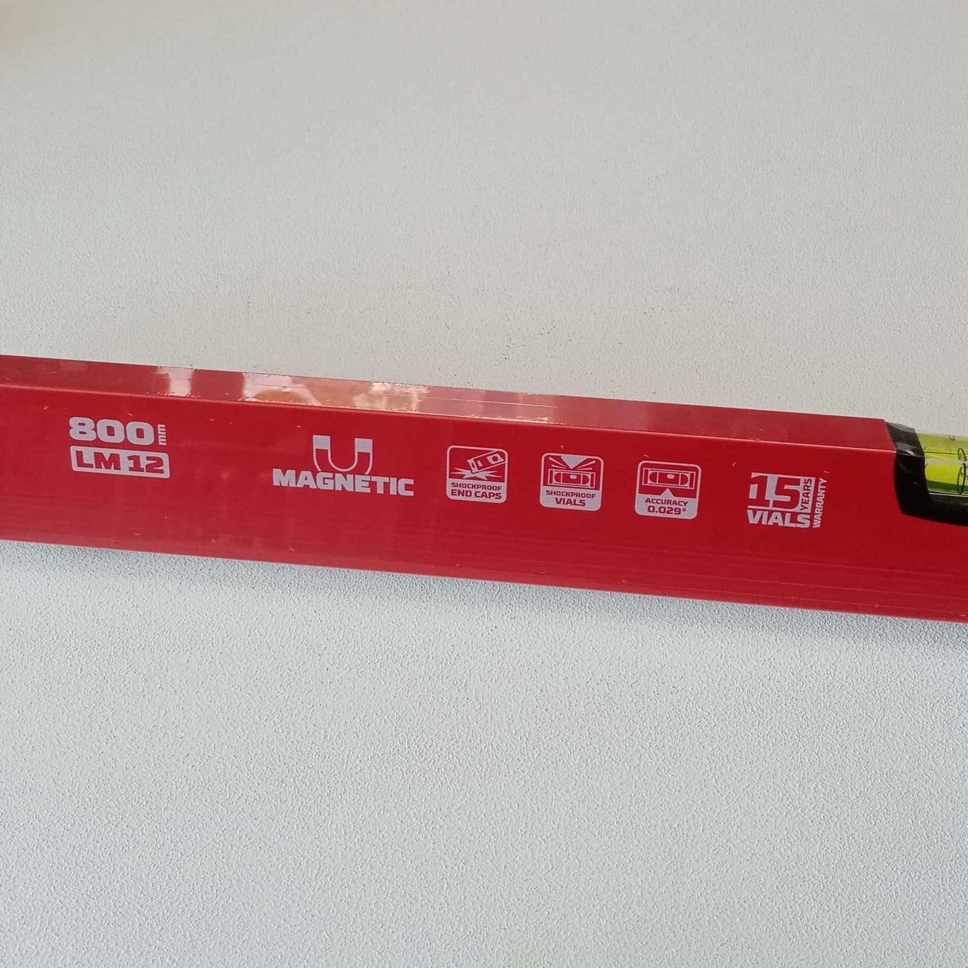 Benman LM12 livella da 80cm magnetica in alluminio a 2 bolle - 2