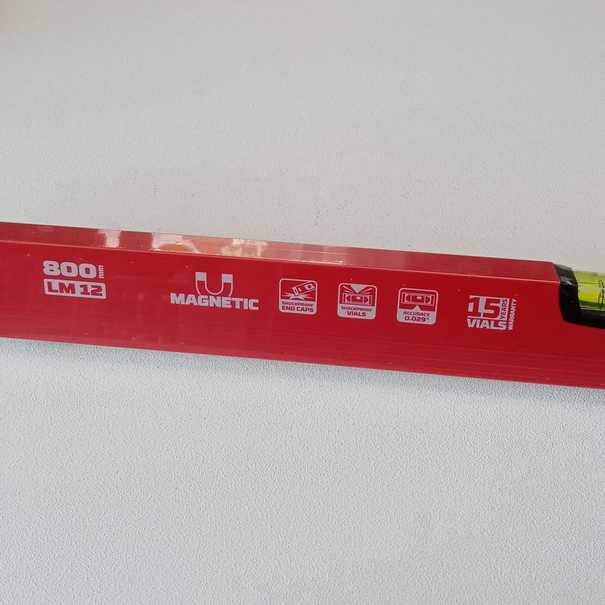 Benman LM12 livella da 80cm magnetica in alluminio a 2 bolle - 2
