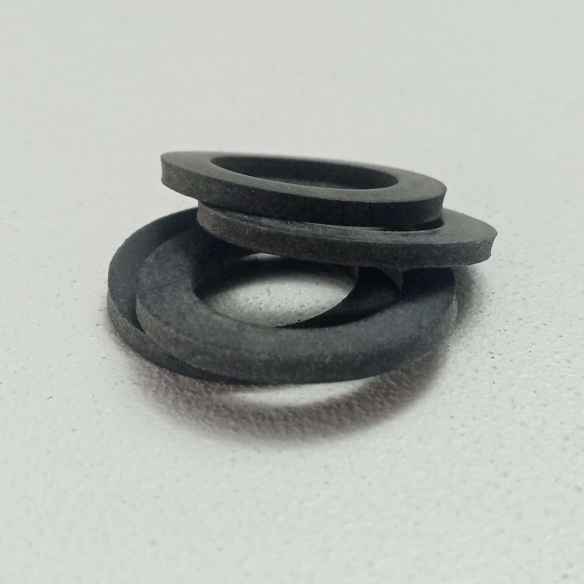 Guarnizione piatta di gomma telata da 1" - blister da 100 unità - 2