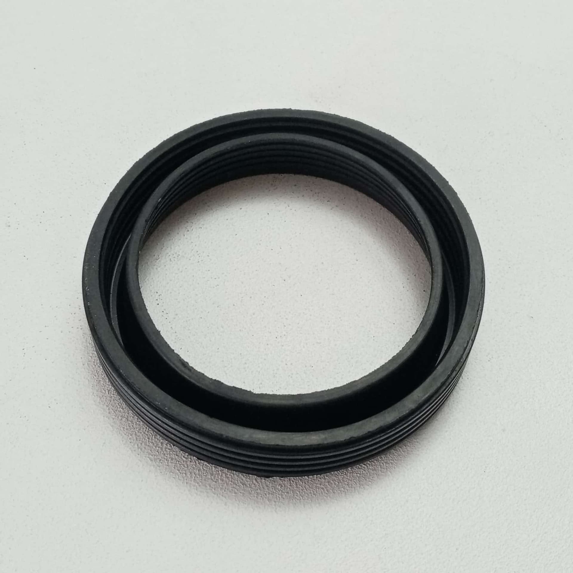 Guarnizione wc nera 110mm sottovaso per curva wc - 3
