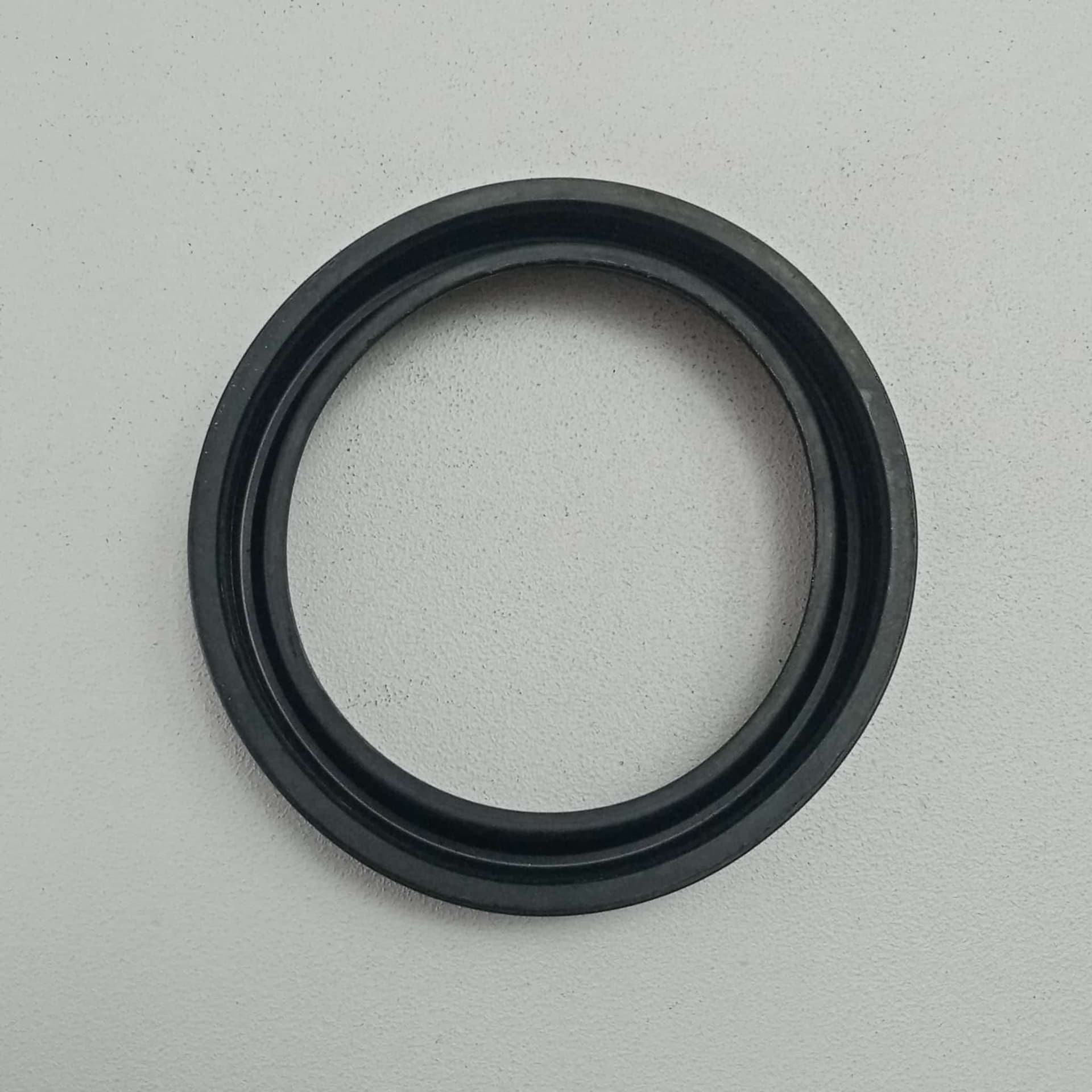 Guarnizione wc nera 110mm sottovaso per curva wc - 4