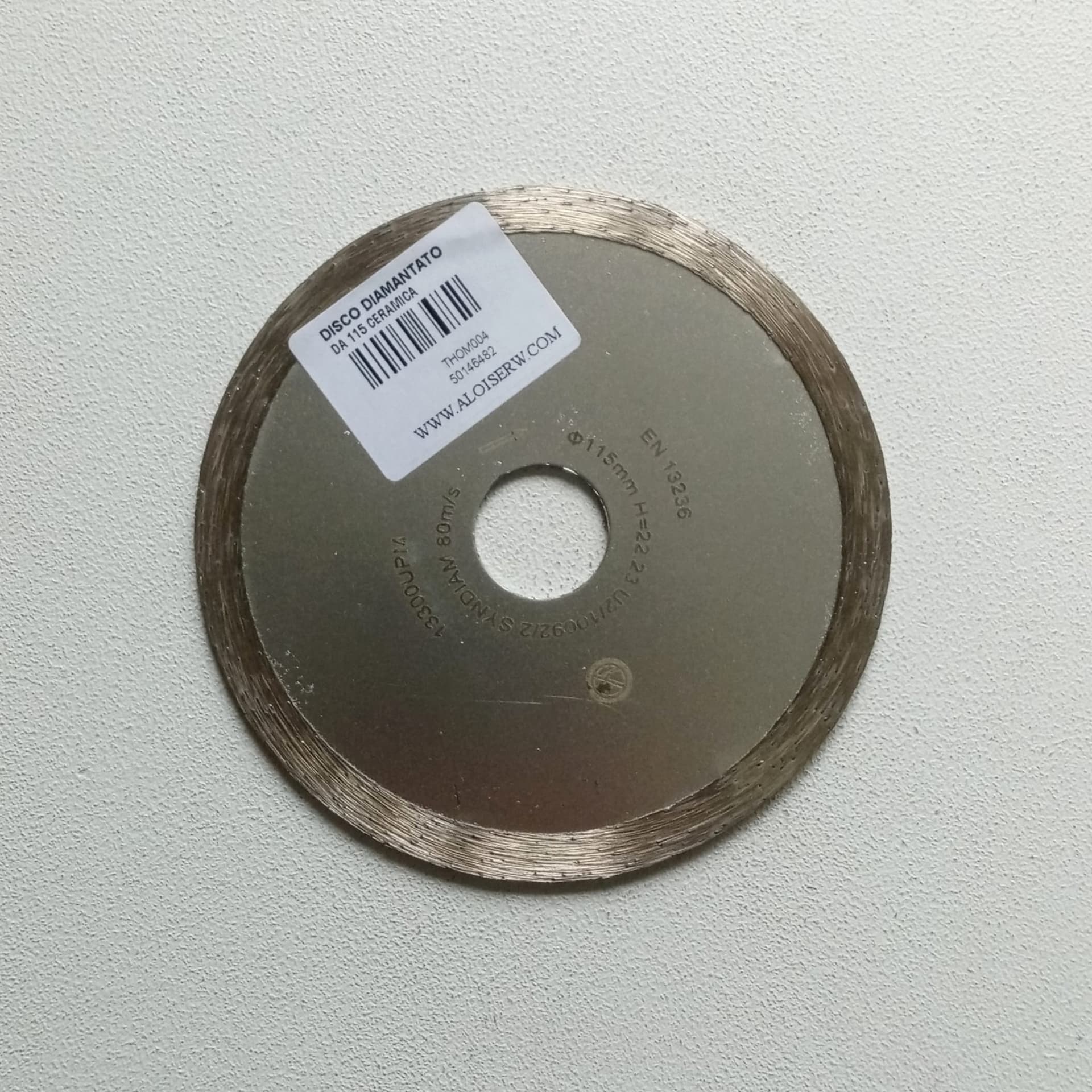 Sifa Thom 115mm disco diamantato universale per taglio piastrelle ceramica e gres - 2