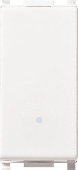 Elettroit serie starlight interruttore bianco 1P 16A 250V compatibile Plana