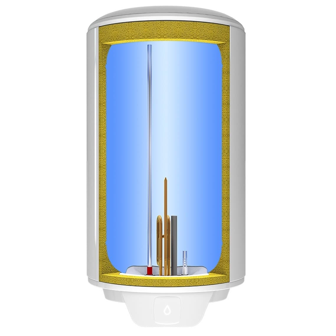 Atlantic Ego scaldabagno boiler elettrico 80lt verticale - 2 anni di garanzia - 3