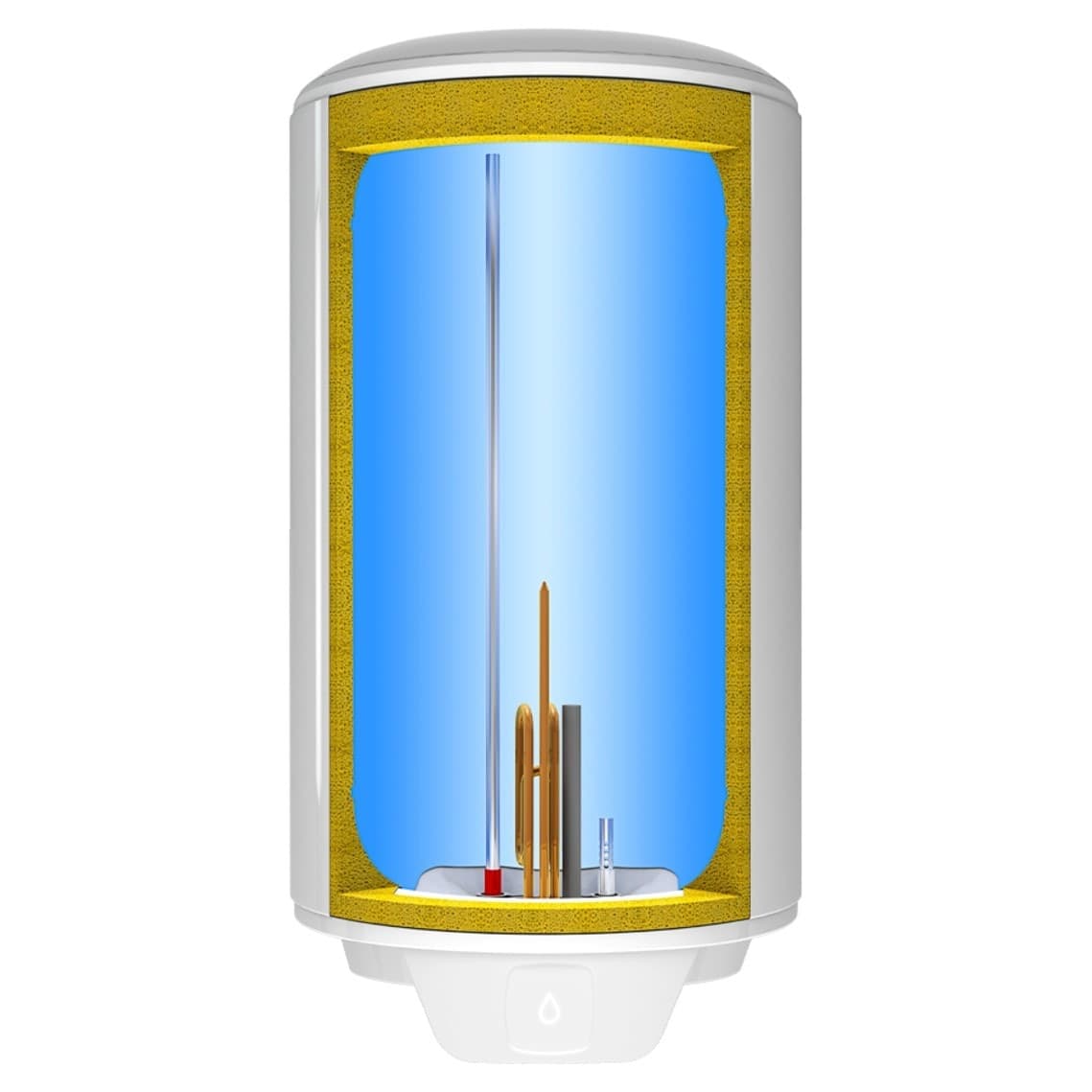 Atlantic O'Pro+ scaldabagno boiler elettrico 50lt verticale - 2 anni di garanzia - 2