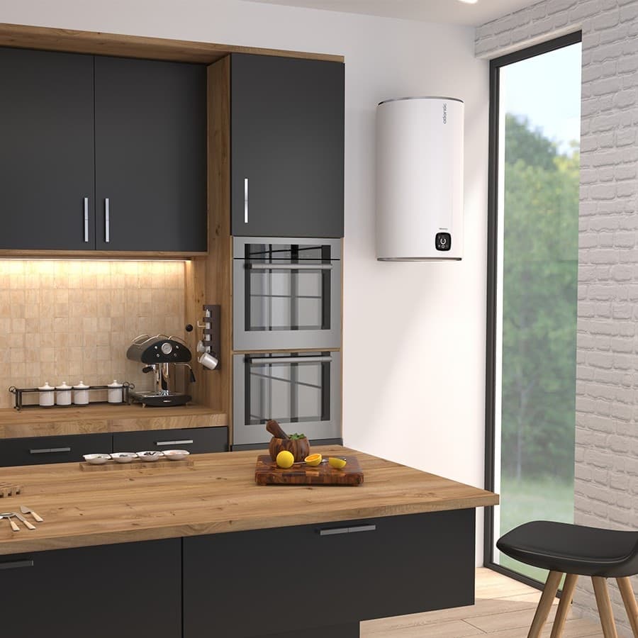 Atlantic Genius Steatite scaldabagno boiler elettrico 80lt verticale - 2 anni di garanzia - 4