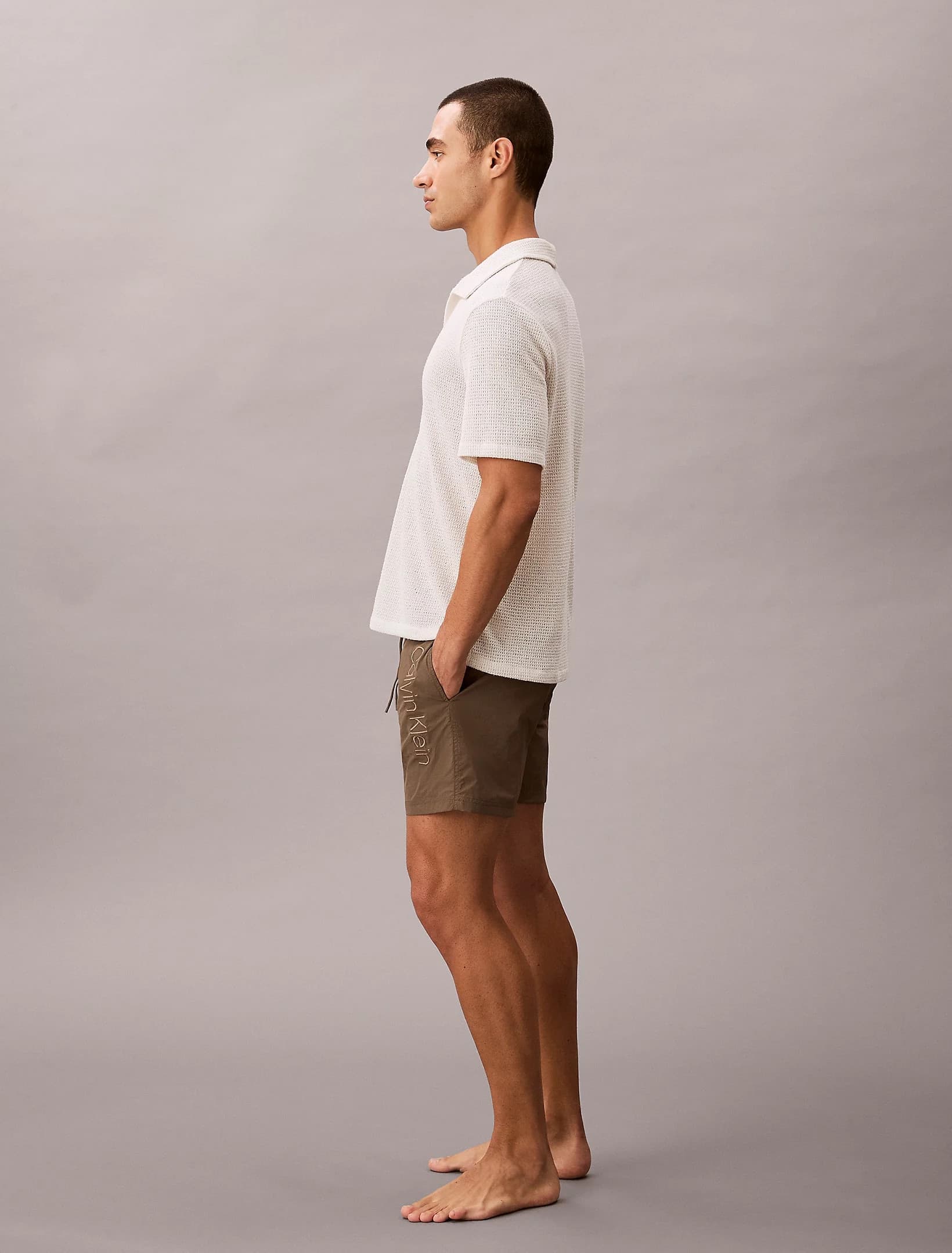 Boxer Mare Calvin Klein CK Tech – Pantaloncini con Cordoncino Medio – Design Tecnico e Performance - 2
