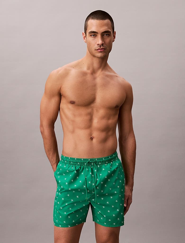 Boxer Mare  Calvin Klein Corto con logo CK e Cordoncino Regolabile - 2