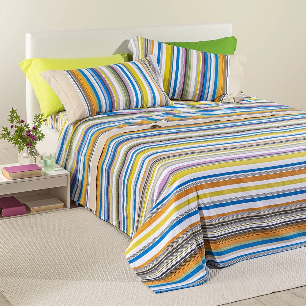 Lenzuola Fantasia Bristol ! Caleffi In Puro Cotone – Eleganza Contemporanea e Qualità Sartoriale Italiana - 2
