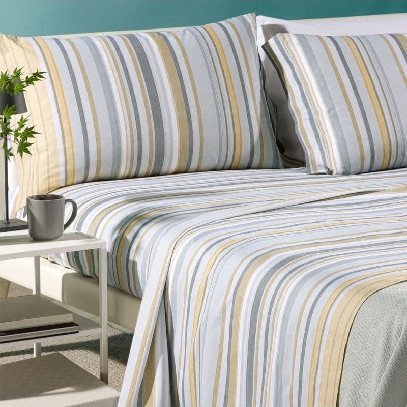 Lenzuola Fantasia Bristol ! Caleffi In Puro Cotone – Eleganza Contemporanea e Qualità Sartoriale Italiana - 14