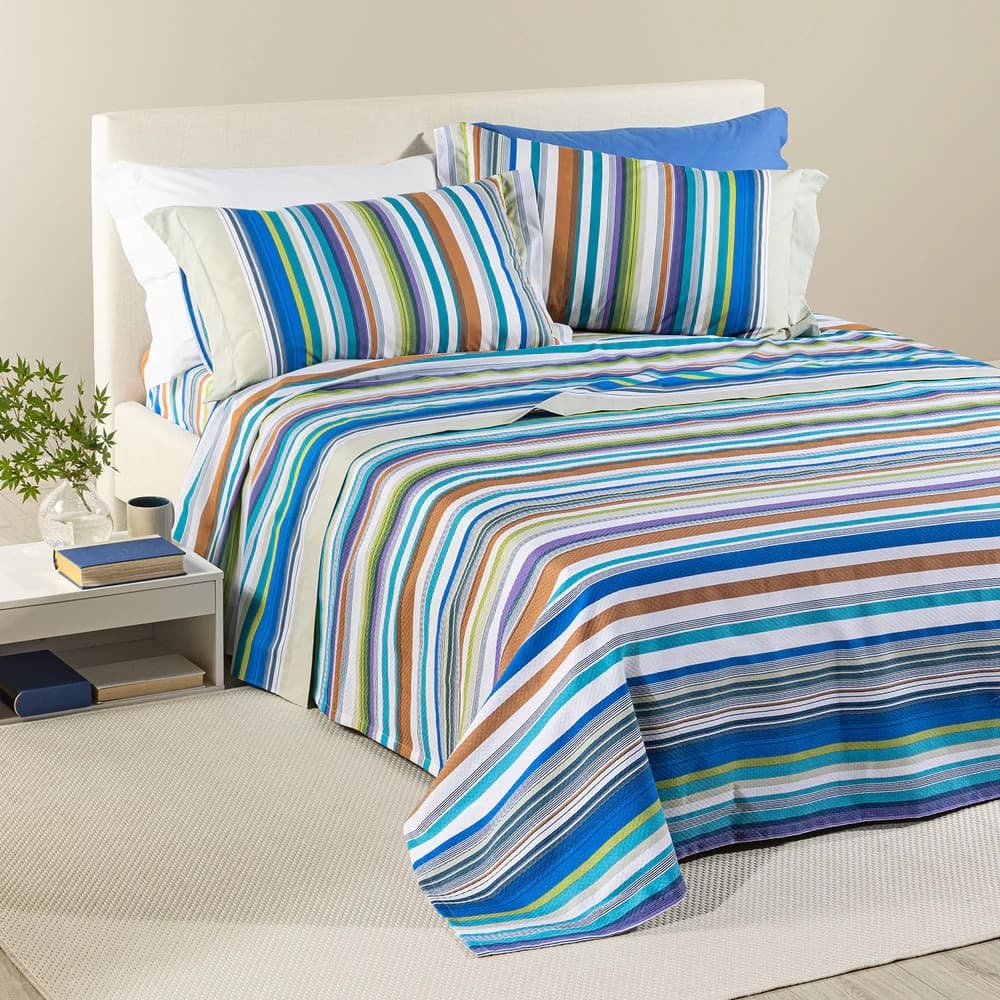 Lenzuola Fantasia Bristol ! Caleffi In Puro Cotone – Eleganza Contemporanea e Qualità Sartoriale Italiana - 5