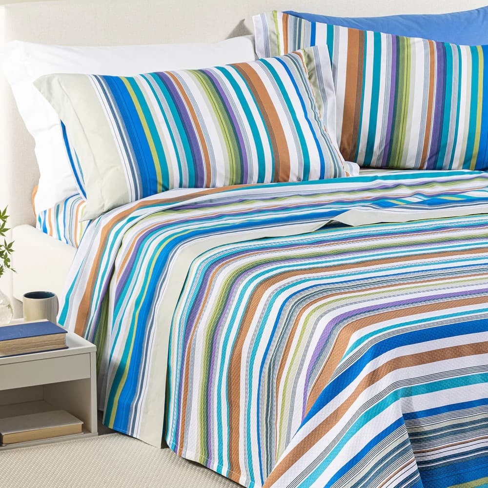 Lenzuola Fantasia Bristol ! Caleffi In Puro Cotone – Eleganza Contemporanea e Qualità Sartoriale Italiana - 6