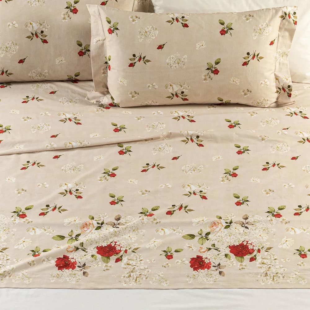 ⚜️ Lenzuola Fantasia Soave ! Caleffi Completo  Matrimoniale in Puro Cotone – - 2