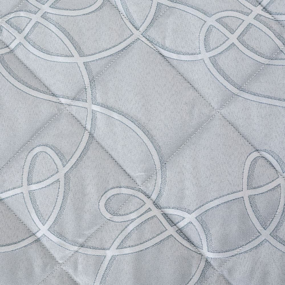 Copriletto Trapuntato Lesley ! Caleffi– Il Lusso Autentico del Raso Jacquard per il Tuo Letto Matrimoniale - 4