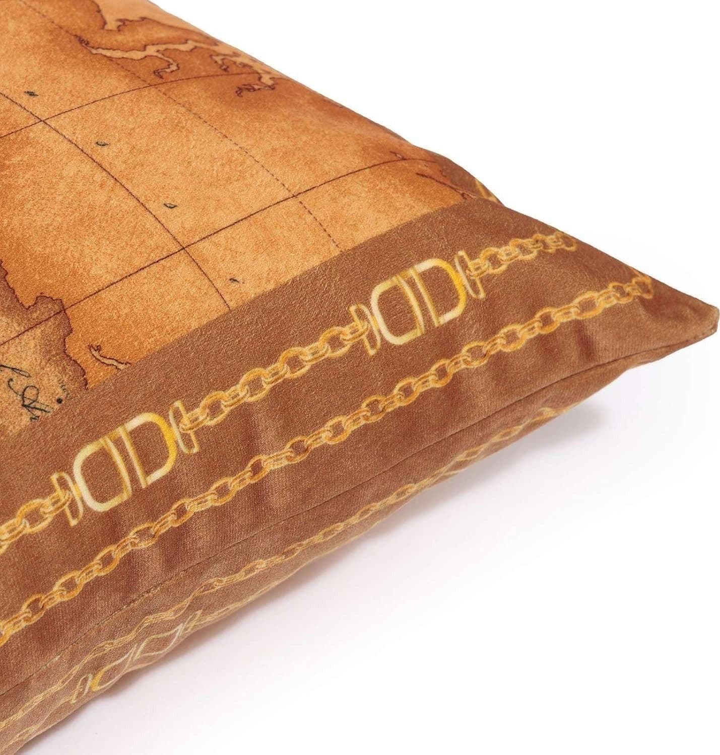 Cuscino Geo Classic C24 !  Alviero Martin In Raso Di Cotone  Cm. 50X50 Unica Alviero Martini 1A Classe - 2