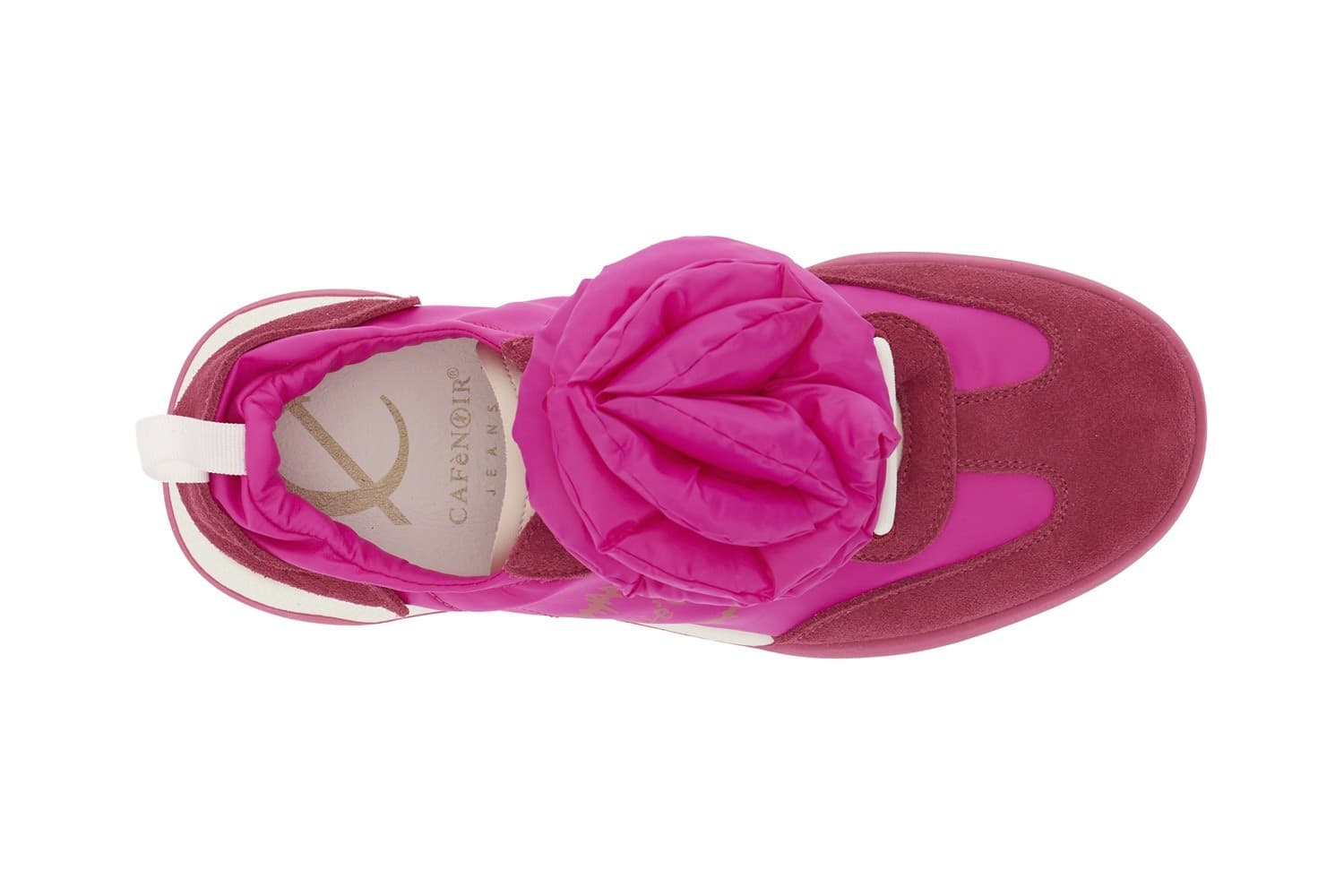 SNEAKERS ALLACCIATA IN NYLON E PELLE SCAMOSCIATA CON ACCESSORIO REMOVIBILE - 6