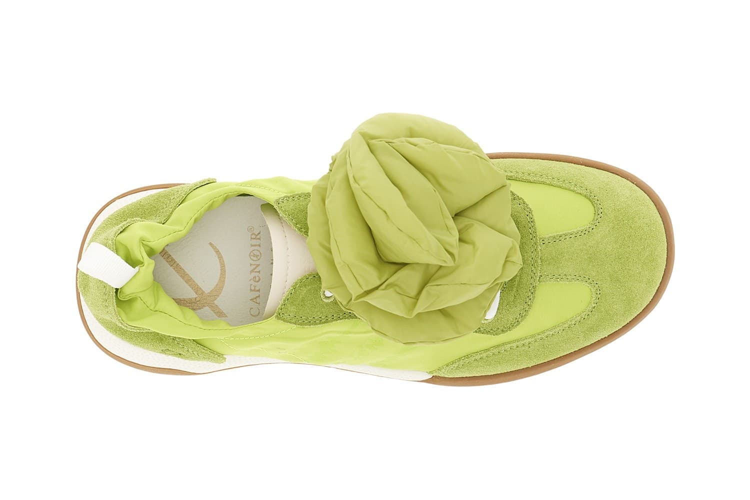 SNEAKERS ALLACCIATA IN NYLON E PELLE SCAMOSCIATA CON ACCESSORIO REMOVIBILE - 9