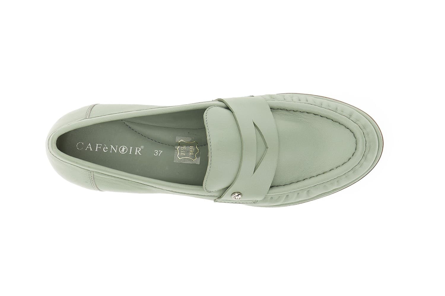 MOCASSINO IN NAPPA CON PENCE - 3